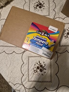 Cra-Z-Art Washable Tempera Paint - Rainbow Label